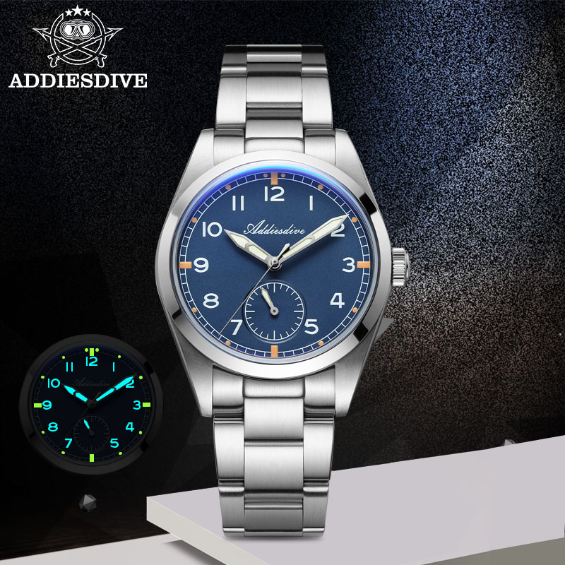 Luxury Watch With Bracelet - ADDIESDIVE 36mm 남성용 쿼츠 시계 100m