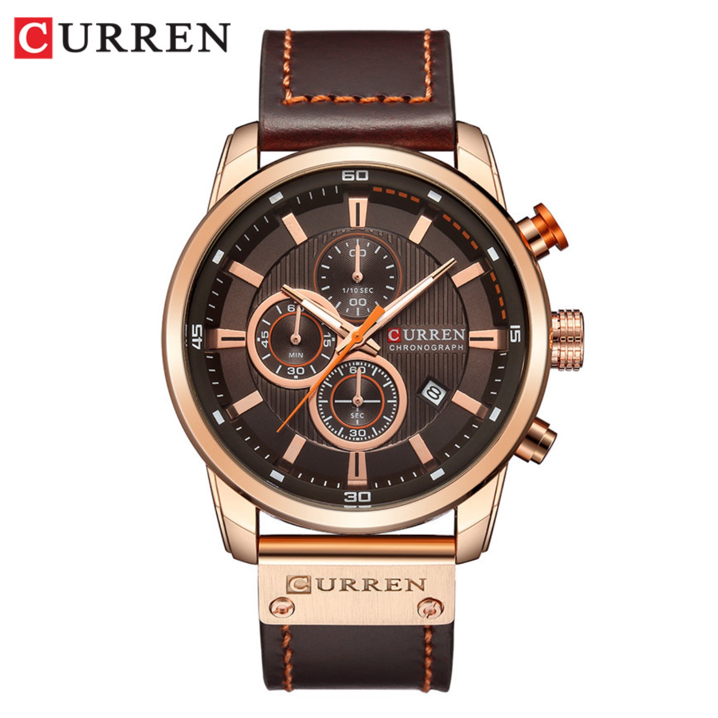Luxury Watch Brands - 커렌 패션 데이트 쿼츠 남성 시계