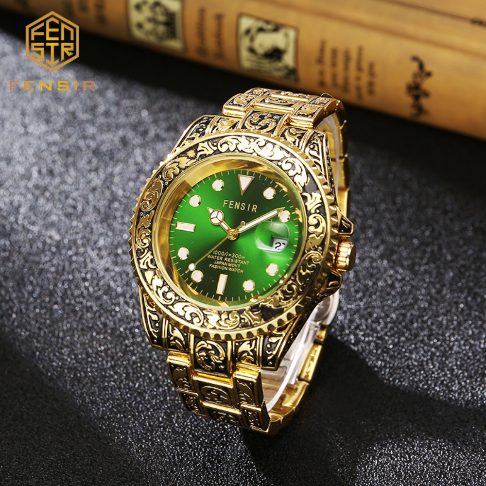 Luxury Watch And Price - 빈티지 엠보싱 남성용 쿼츠 시계, 개인