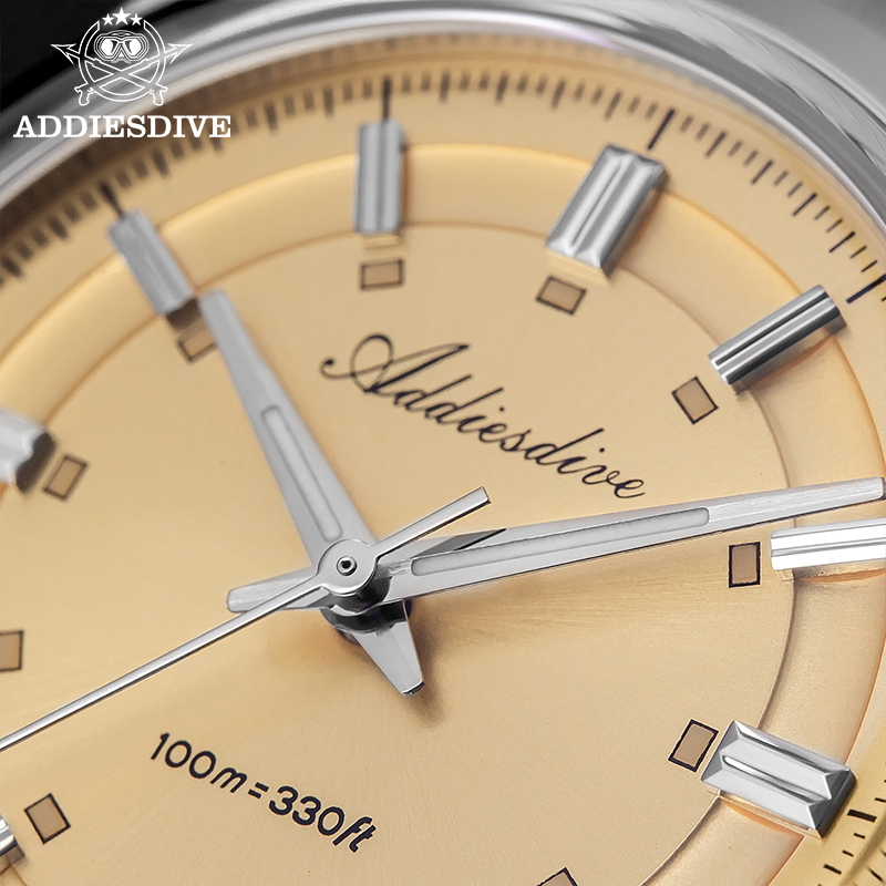 Luxury Watch With Bracelet - ADDIESDIVE 럭셔리 남성용 쿼츠 시계 36mm