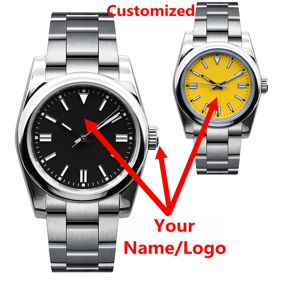 Luxury Watch Exchange - 커스텀 로고 남성용 시계 사파이어 럭셔리