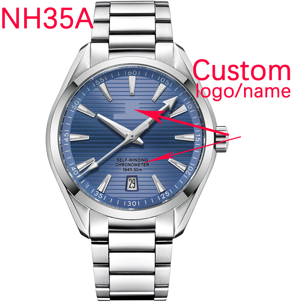 Luxury Watch Exchange - 럭셔리 NH35 무브먼트 커스텀 로고 41mm