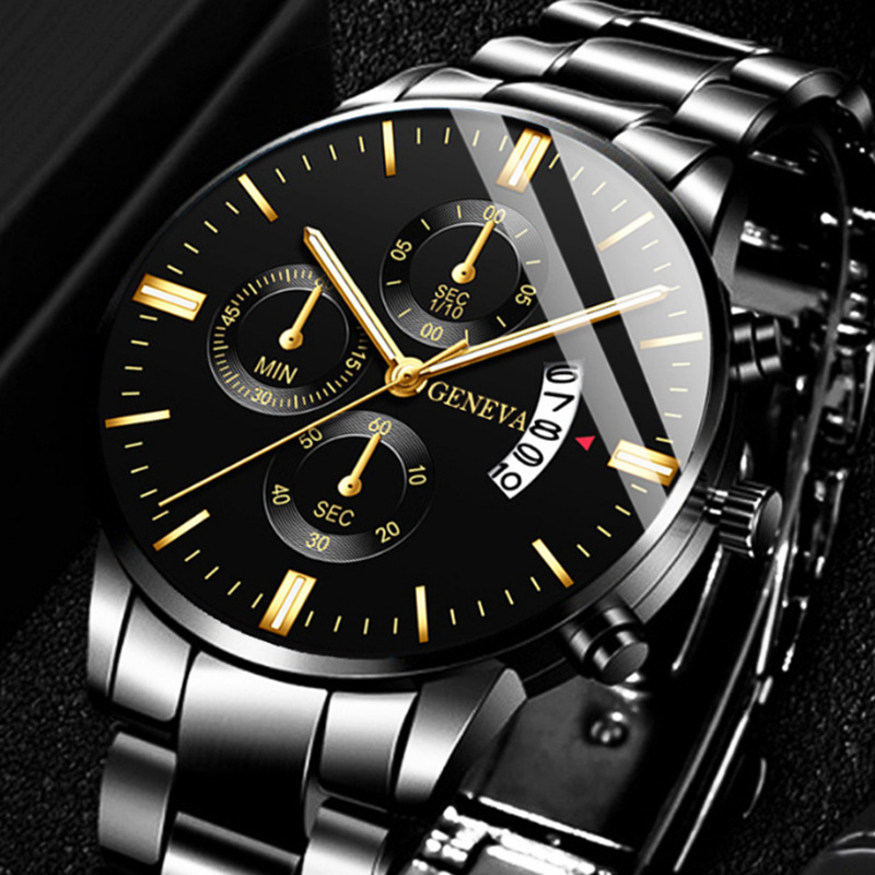 럭셔리 스테인리스 스틸 남성용 캘린더 쿼츠 시계 패션  - Luxury Watch Exchange 리뷰 및 가격