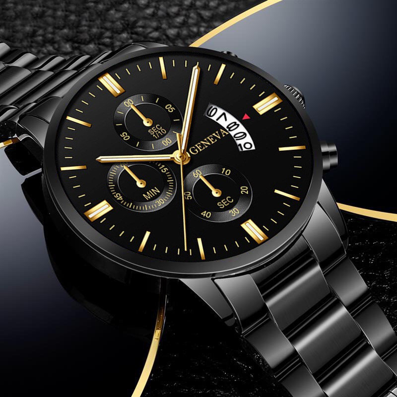 럭셔리 스테인리스 스틸 남성용 캘린더 쿼츠 시계 패션  - Luxury Watch Exchange 리뷰 및 가격