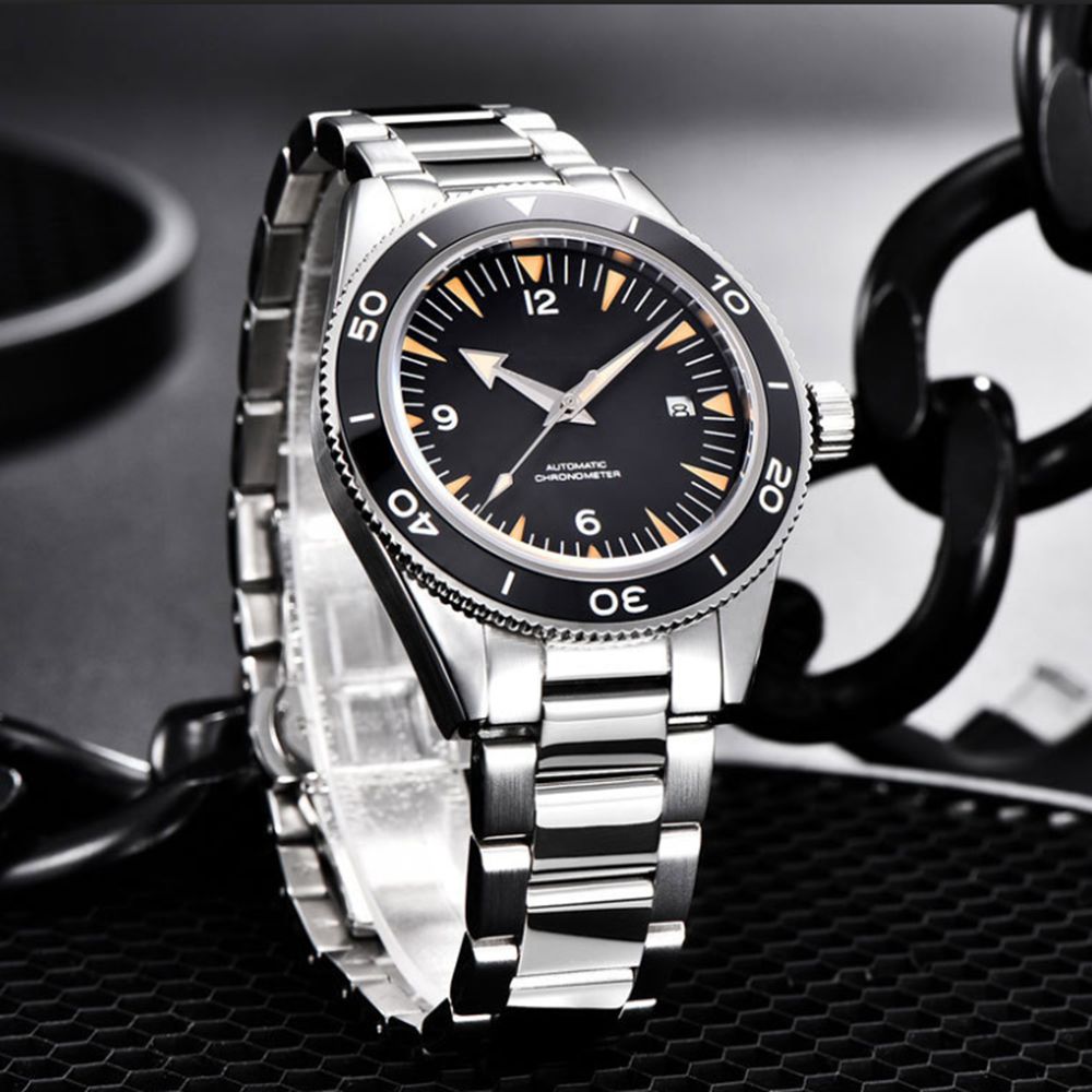 사용자 정의 로고 NH35 무브먼트 시계 10bars  - Luxury Watch Exchange 리뷰 및 가격