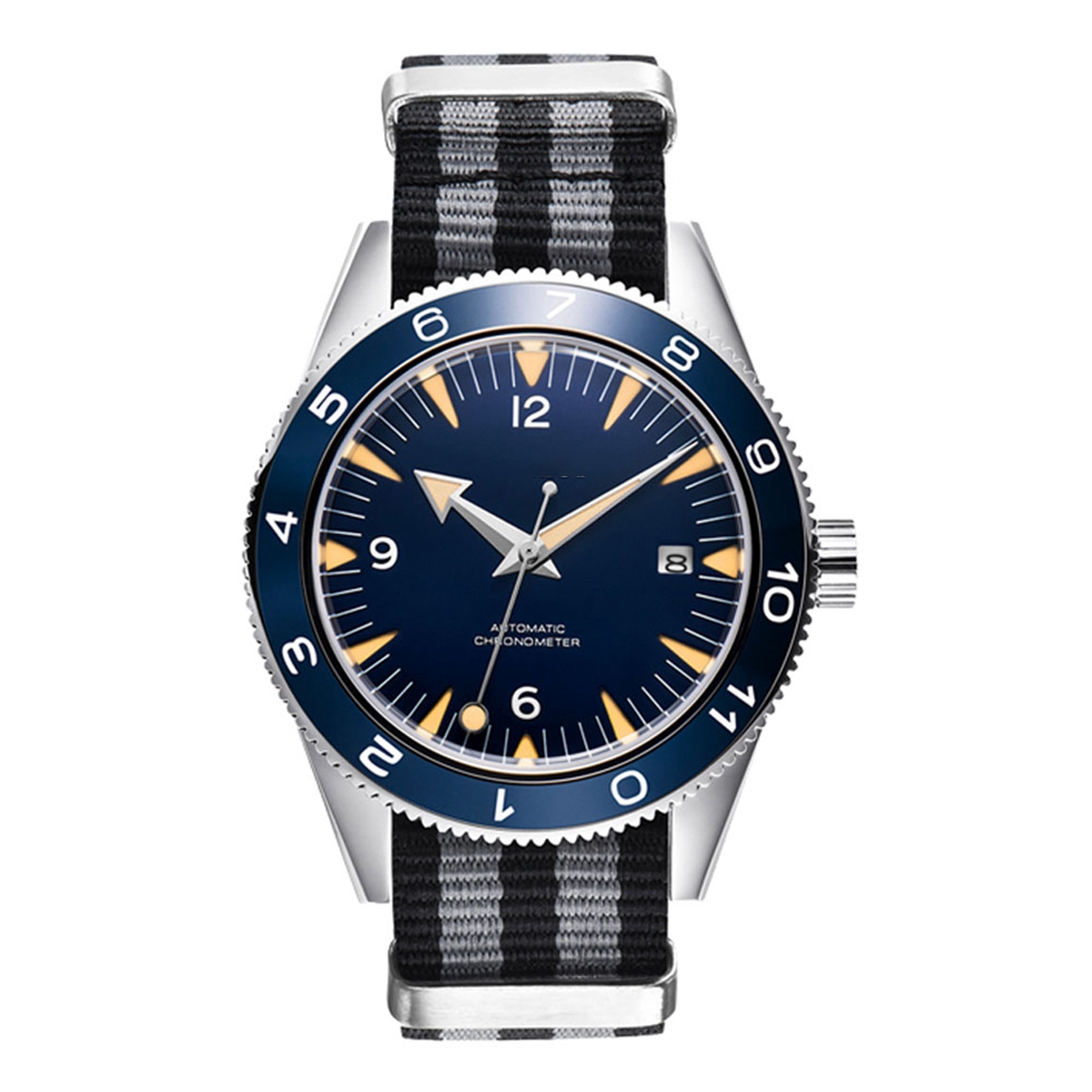 사용자 정의 로고 NH35 무브먼트 시계 10bars  - Luxury Watch Exchange 리뷰 및 가격