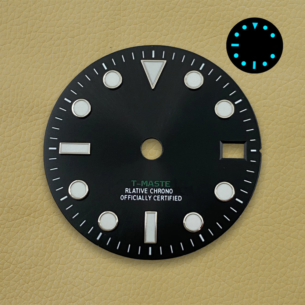 새로운 고품질 28.5mm S 로고 NH34 GMT 다 - Luxury Watch Face 리뷰 및 가격