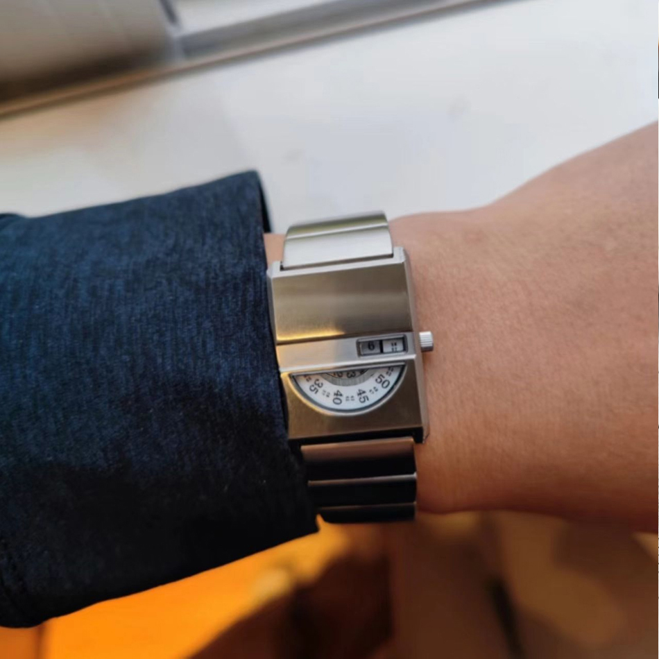 남성용 팔찌 시계 사각 시계 스테인리스 스틸 팔찌 골드 - Luxury Watch Exchange 리뷰 및 가격