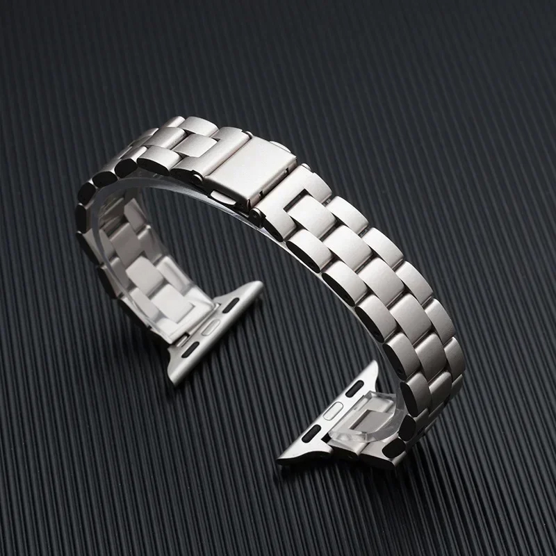 슬림 메탈 스테인리스 스틸 스트랩 아이워치 11 10  - Luxury Watch Ap 리뷰 및 가격