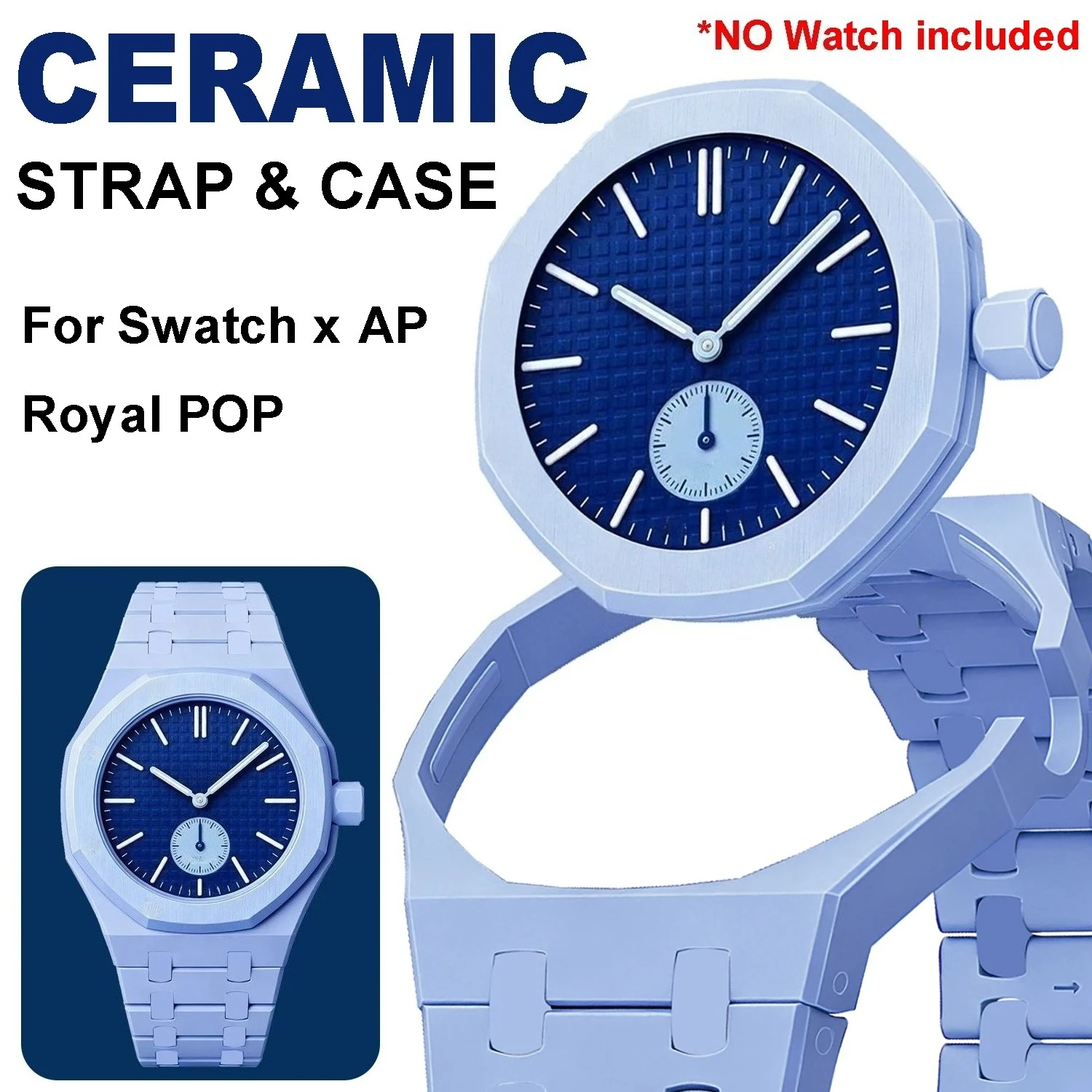 바이오세라믹 케이스+스트랩 스와치 x AP 로얄 팝 포 - Luxury Watch Ap 리뷰 및 가격