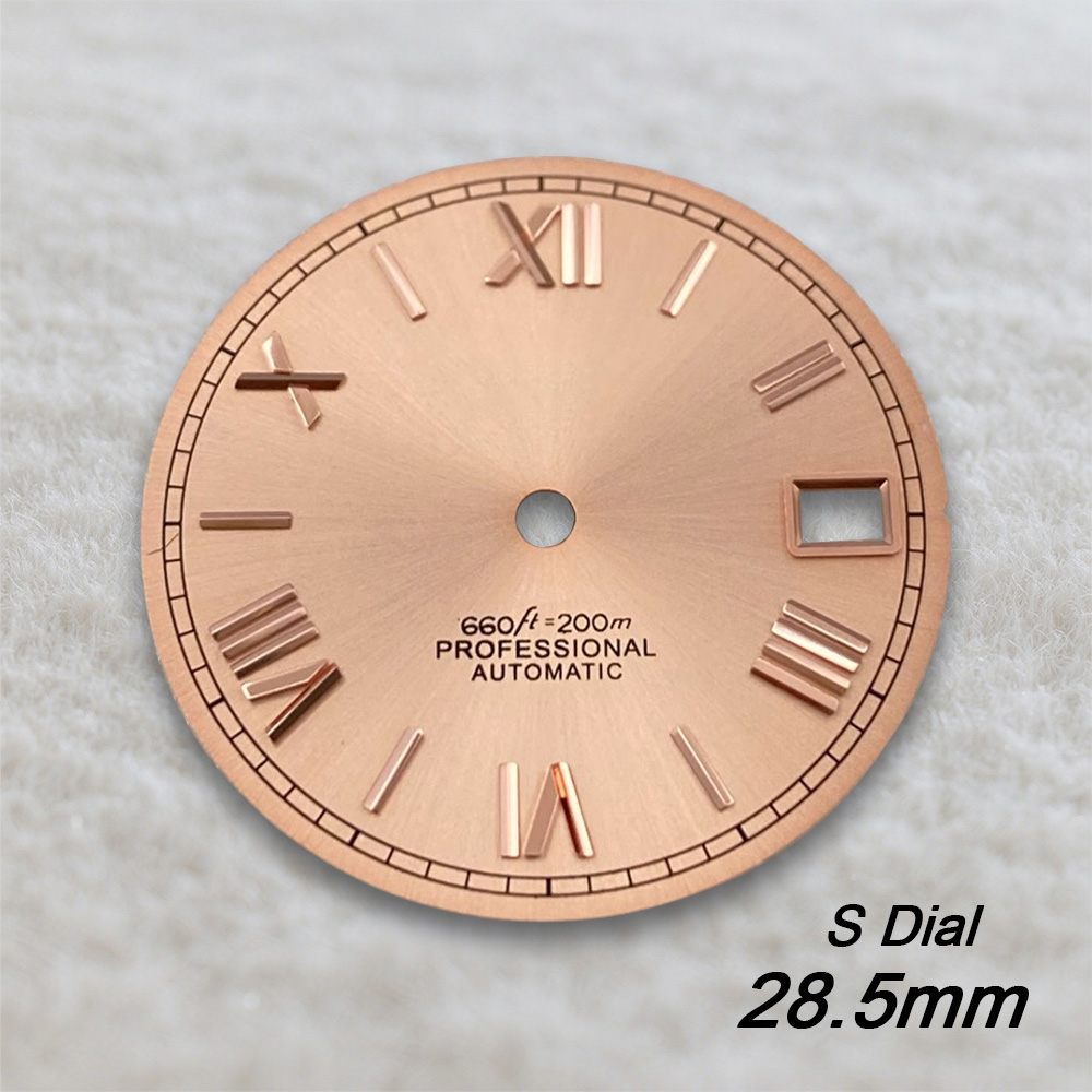 새로운 28.5mm S 로고 로마 선버스트 다이얼 NH - Luxury Watch Face 리뷰 및 가격