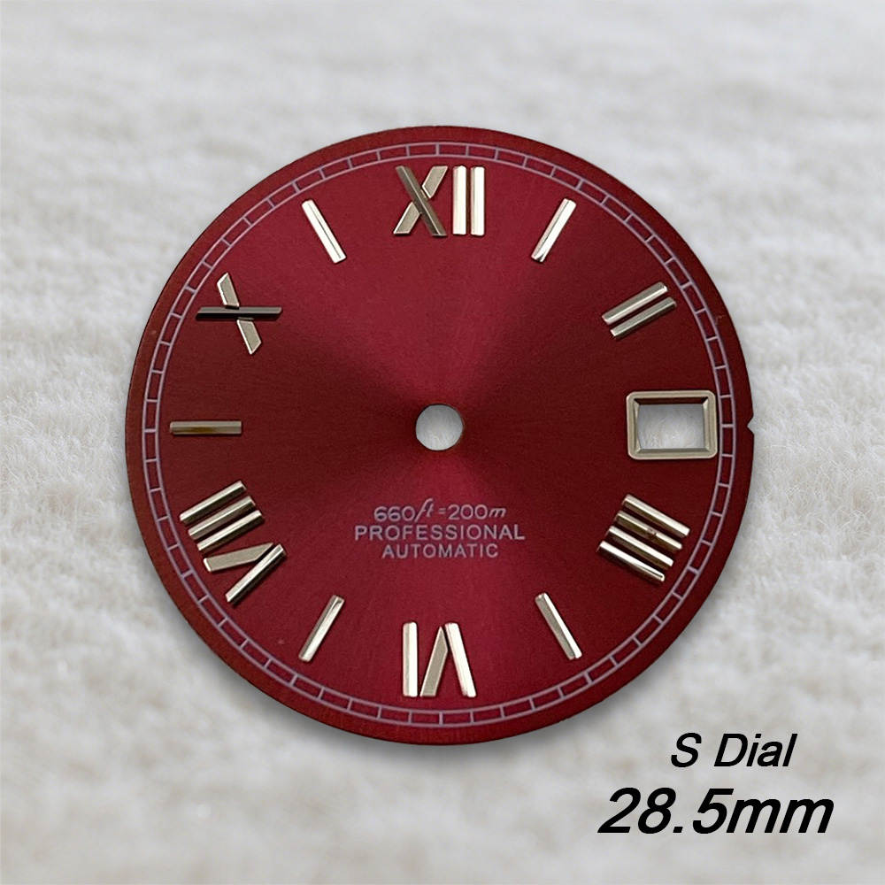 새로운 28.5mm S 로고 로마 선버스트 다이얼 NH - Luxury Watch Face 리뷰 및 가격