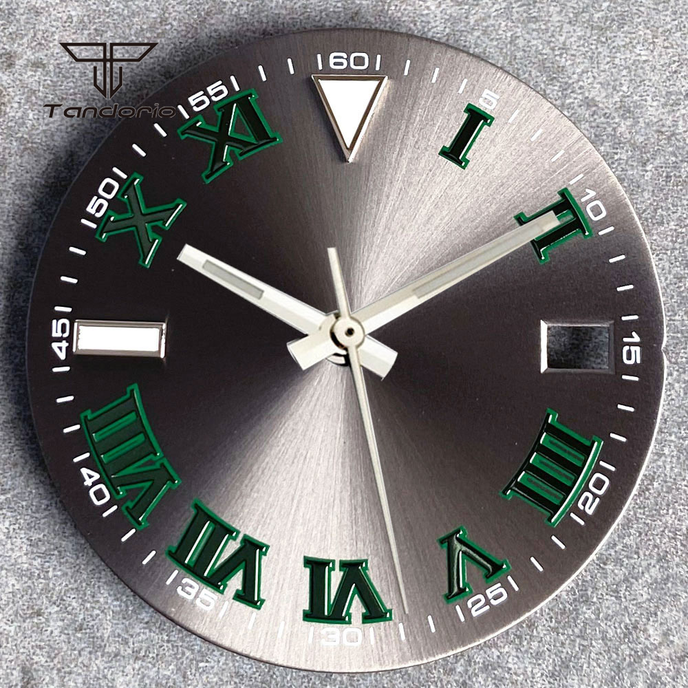 29mm 그레이 햇살 시계 다이얼 페이스 피트 NH35 - Luxury Watch Face 리뷰 및 가격