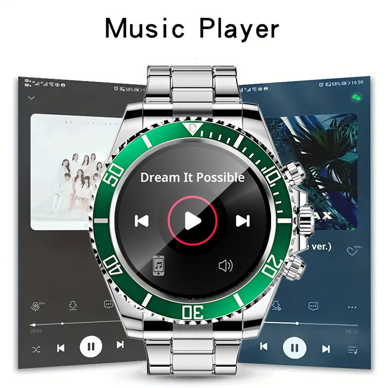 스마트 워치 맨 Aiweile AW12 하이 엔드 럭셔 - Luxury Watch Korea 리뷰 및 가격