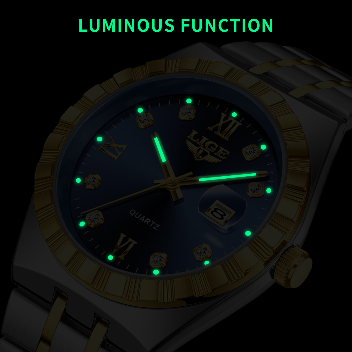 LIGE 비즈니스 남성용 시계 탑 브랜드 명품 캐주얼  - Luxury Watch Brands 리뷰 및 가격